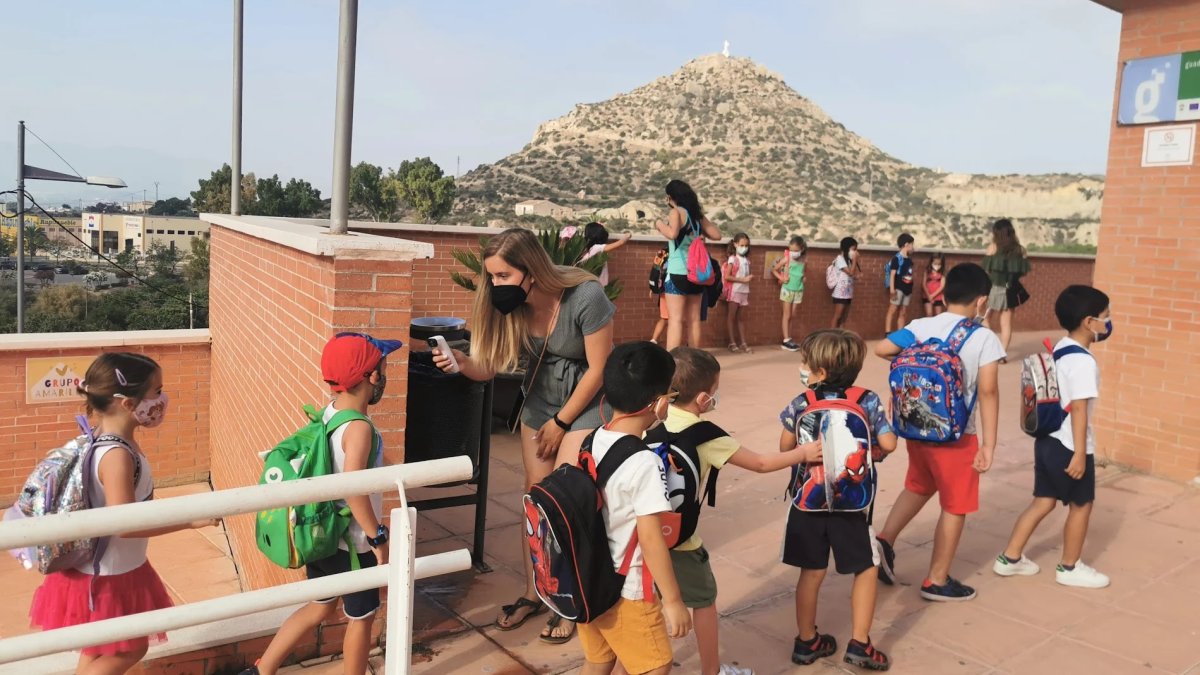 Imagen de archivo de la ludoteca de verano veratense en 2021.