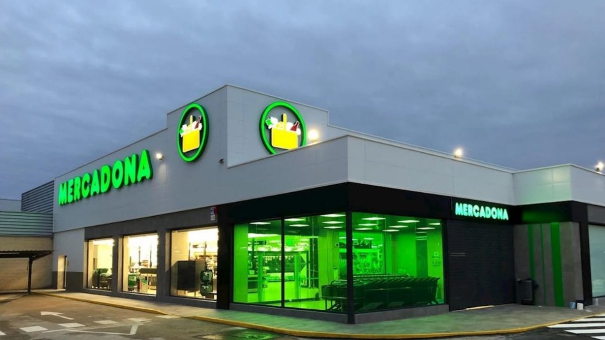 Un supermercado de Mercadona.