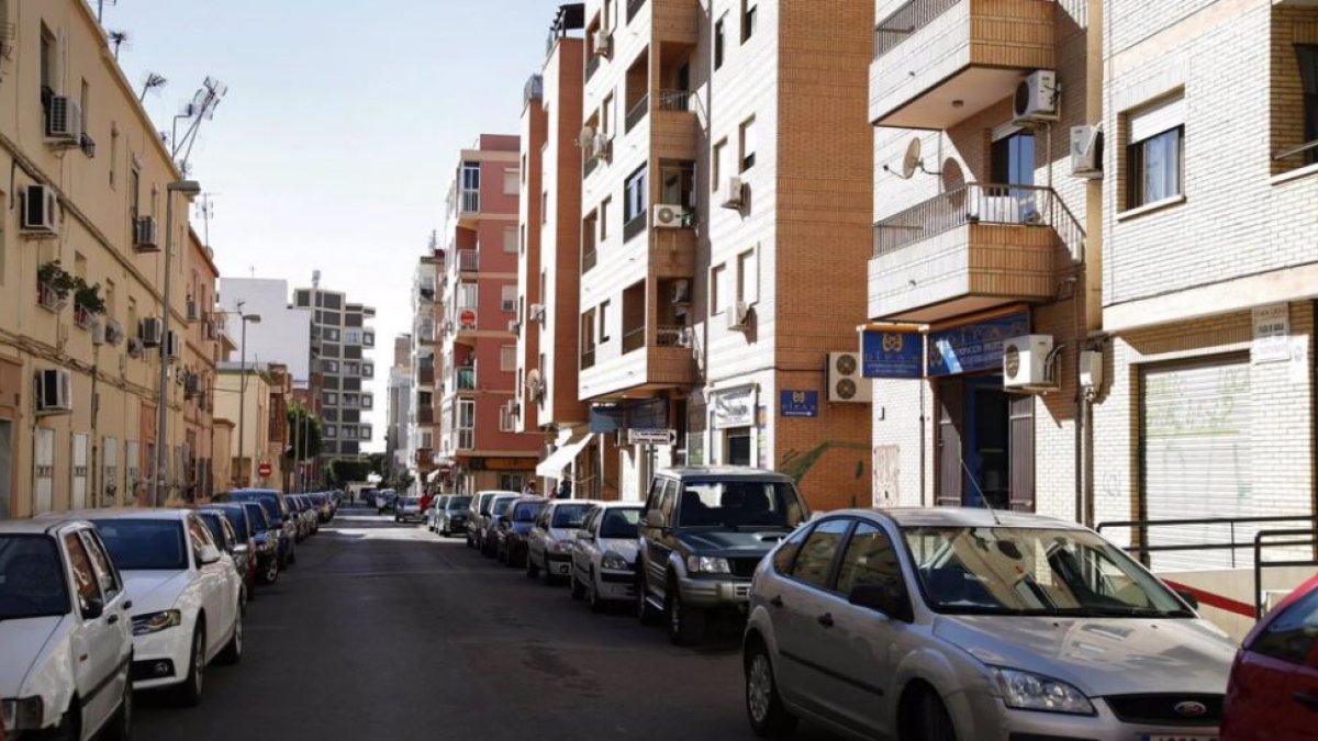 Calle del barrio de El Zapillo