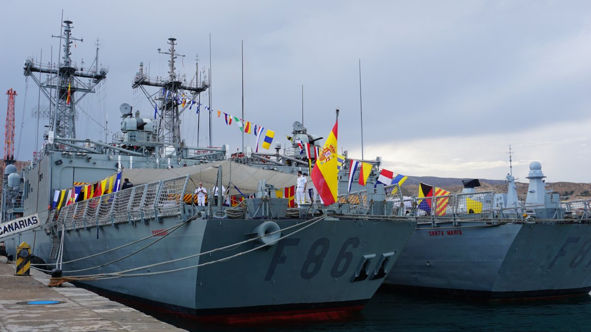 Las fragatas. Foto de Alberto Azcue.