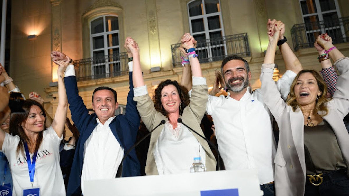 El PP de Almería se hizo con la mayoría absoluta el pasado 28M.