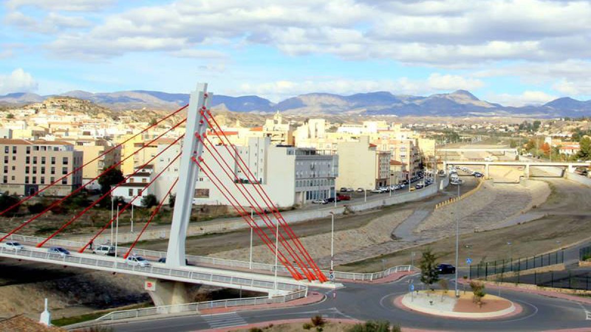 Vista general del pueblo de Albox.