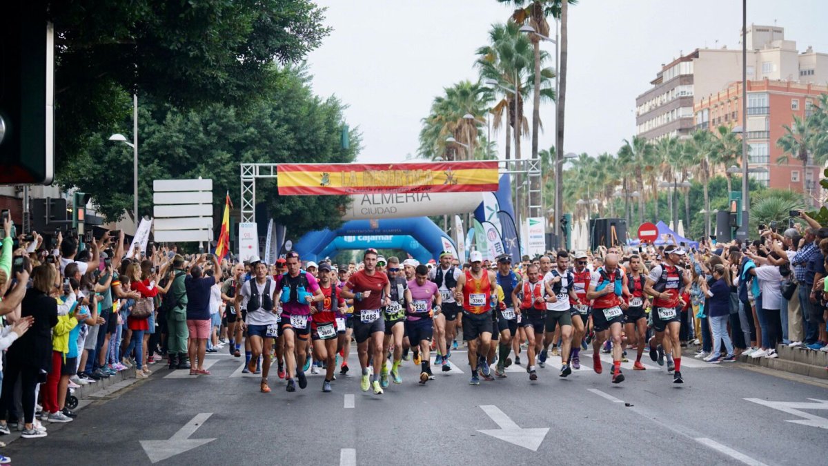 Salida de la prueba de 2022 en la categoría de marchadores