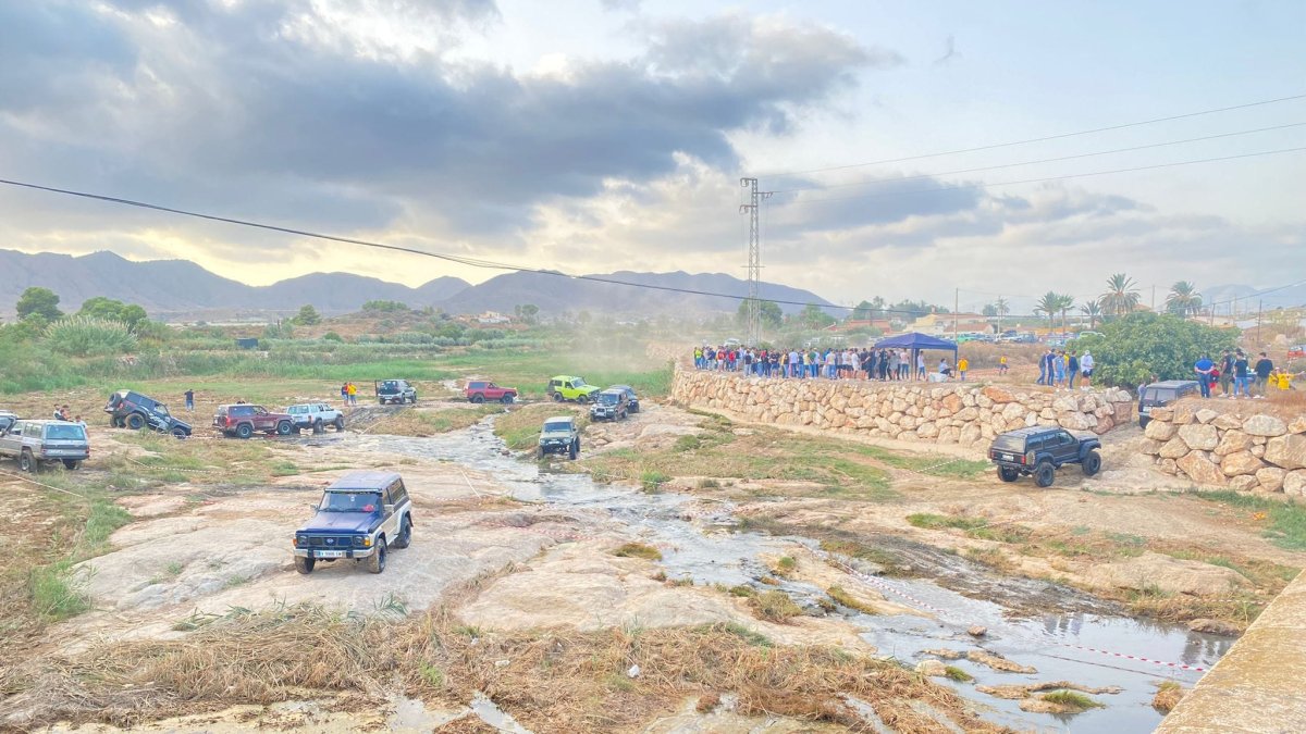 Una quedada 4x4 el pasado año en Guazamara, donde tendrá lugar el evento.