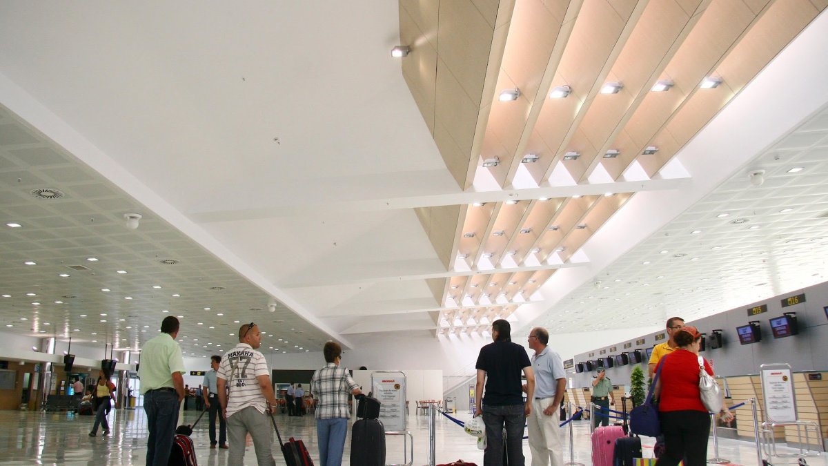 Imagen de archivo del Aeropuerto de Almería.