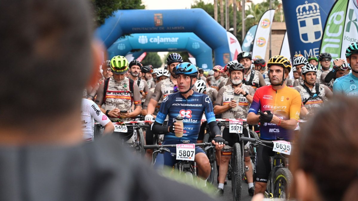 Salida de los ciclistas en 2022