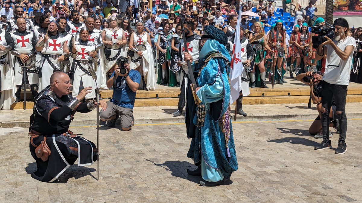 Los moros han sido los ganadores en la primera batalla.