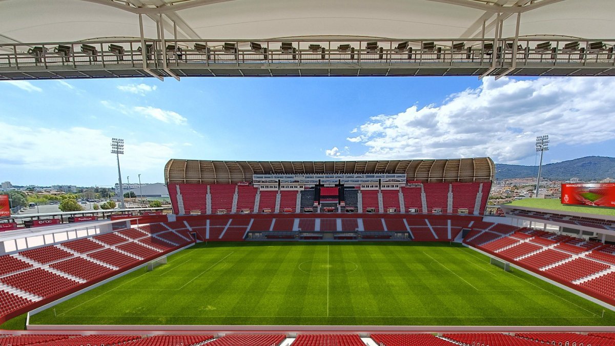 Así quedará Son Moix, que será reinaugurado en enero de 2024 tras las obras.