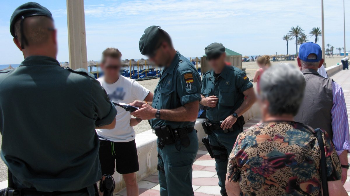 La Guardia Civil identificó rápidamente al ladrón.