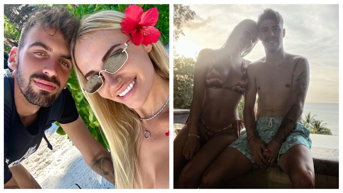 Centelles, Nadia, Pilar y Pozo disfrutando de sus días más felices en las Seychelles.