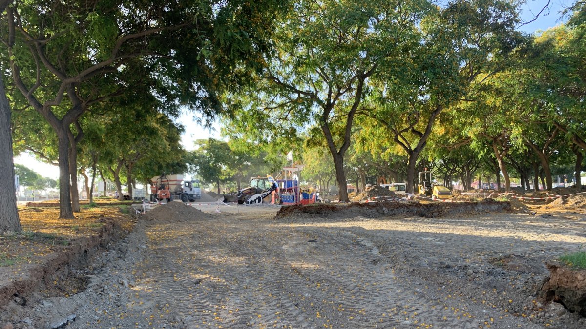 Concluye el primer tercio de las obras.