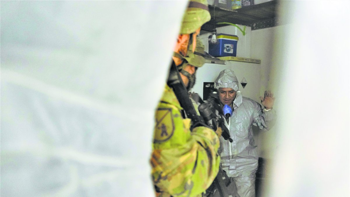 Captura del químico, oculto en el laboratorio clandestino