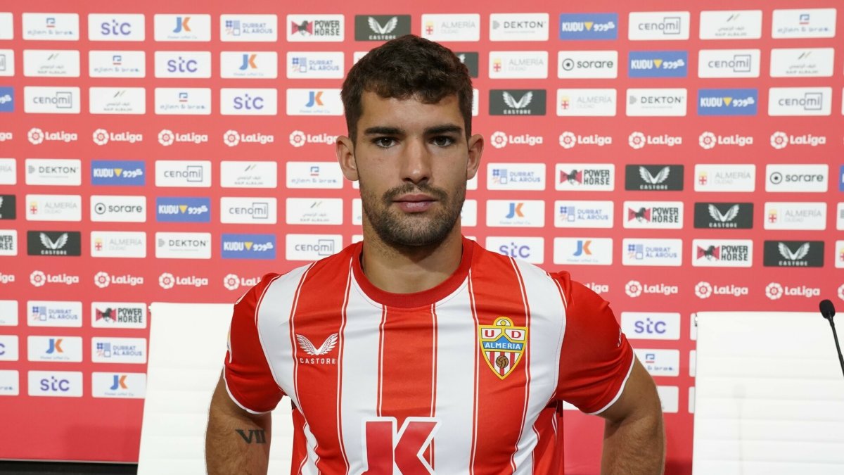 Luis Lara ya conoce las instalaciones del Mediterráneo.
