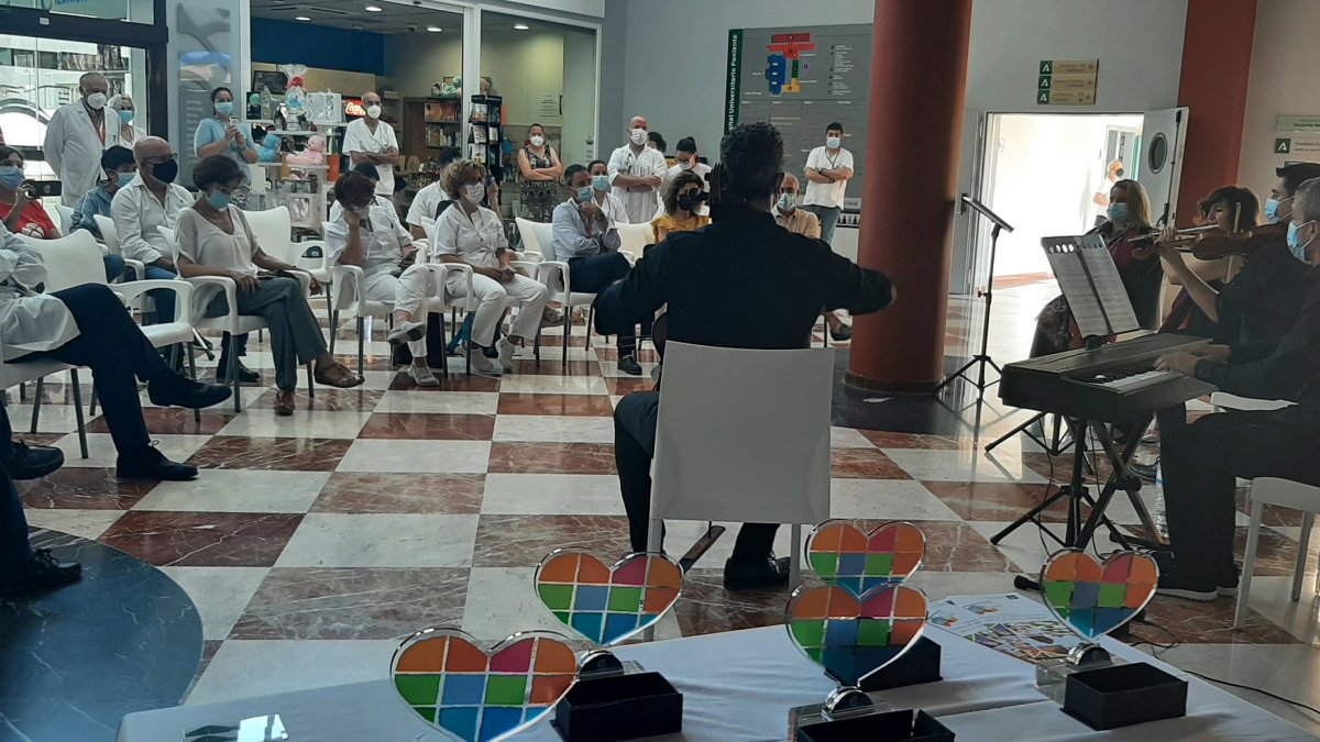 Homenaje a los donantes en el Poniente.