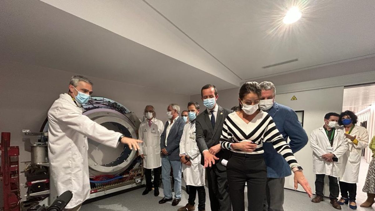 El PET-TAC de Torrecárdenas realiza este miércoles su primera prueba con un paciente.