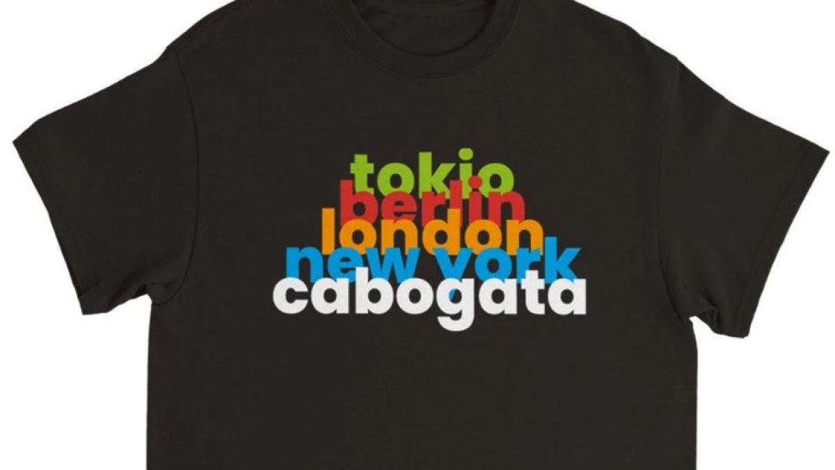 Nuevo diseño de las camisetas cabogateras.