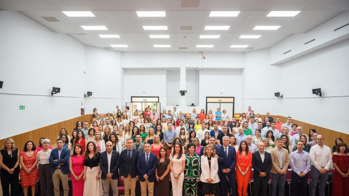 Nuevos funcionarios de la Junta de Andalucía en Almería.