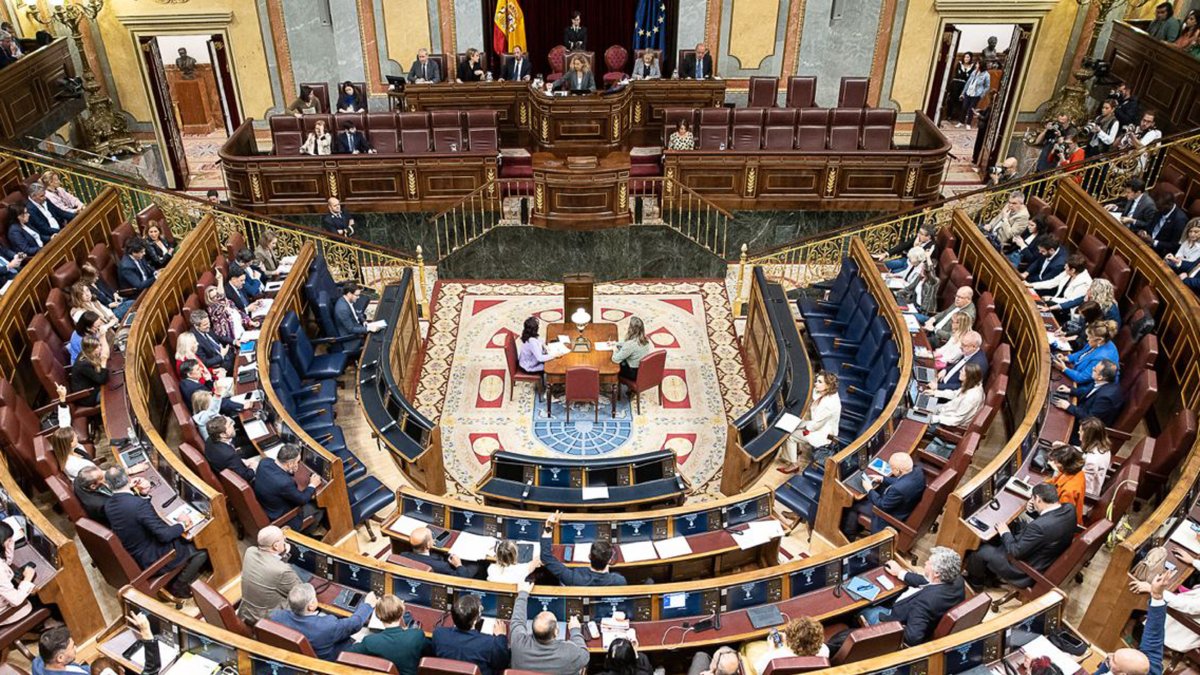 Hemiciclo del Congreso.