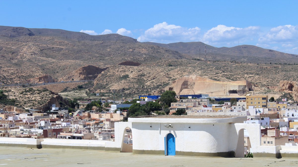 El depósito de San Cristóbal está unido con el de la Pipa a través de cuatro kilómetros de tuberías.