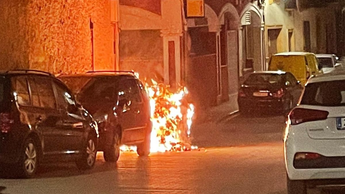 Hechos vandálicos ocurridos en diciembre de 2022 a los que hace alusión el PP cuevano.