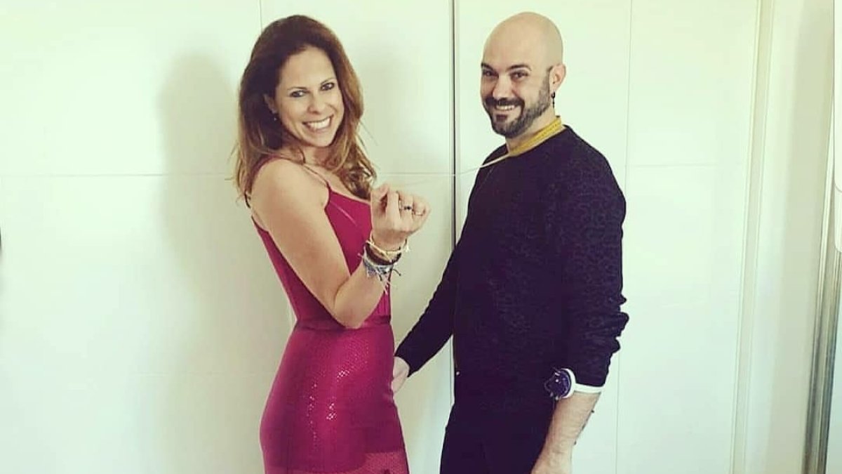 Pastora Soler junto a Sergi Regal