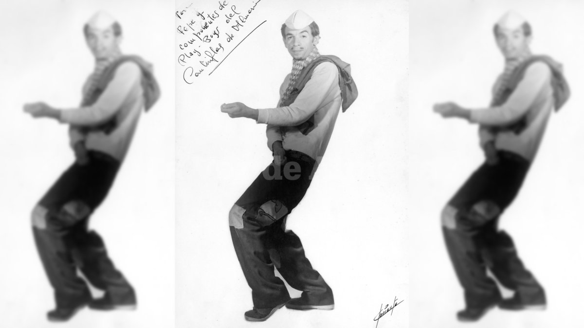 Rafael era uno de los personajes más célebres de Almería en los años 70. Era un cómico de vocación que se quedó con las ganas de triunfar en la tele.