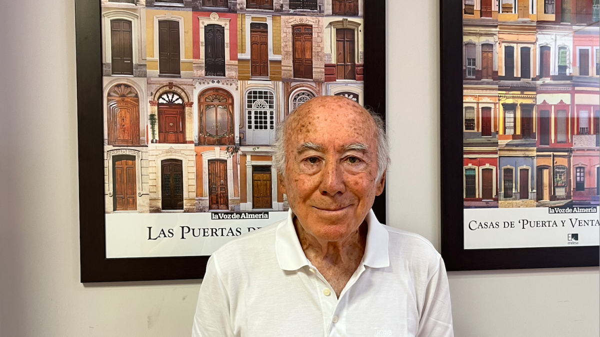 Miguel Guerrero Antequera, en la redacción de LA VOZ.