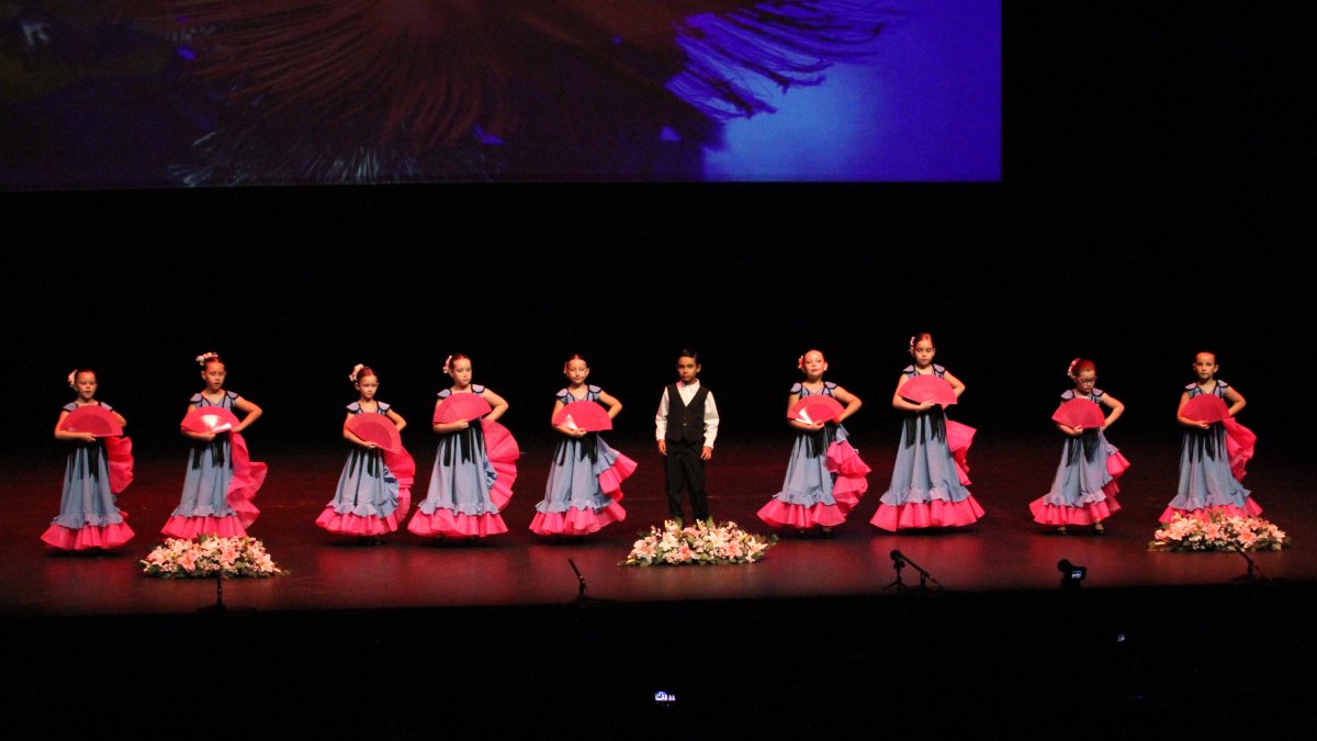 Una de las actuaciones de la noche.