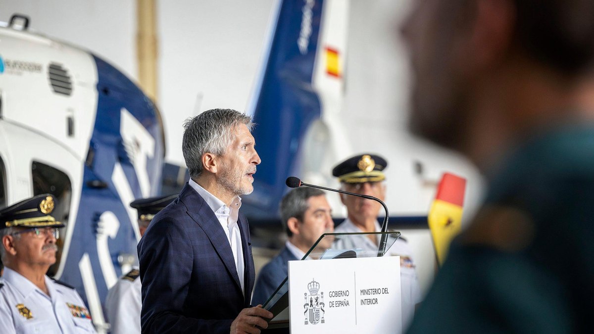 Acto del ministro Grande-Marlaska en Málaga este jueves