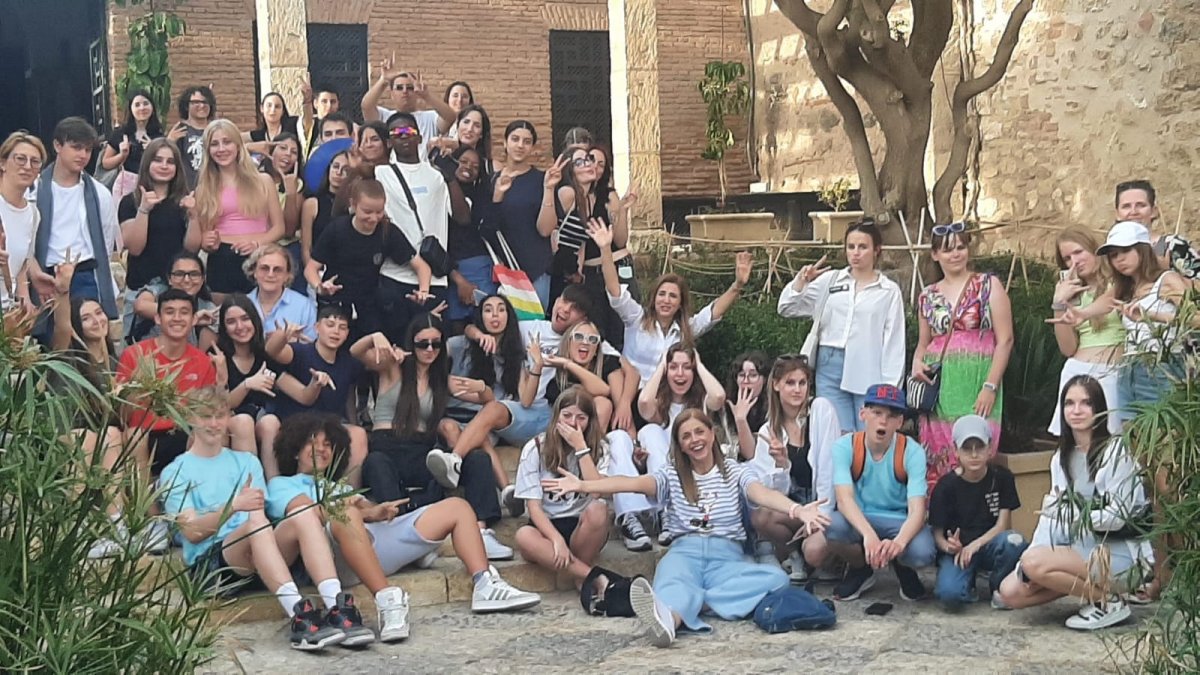 Estudiantes europeos que han visitado Almería.