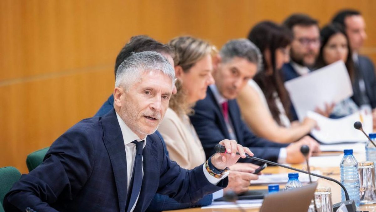 El ministro Grande-Marlaska