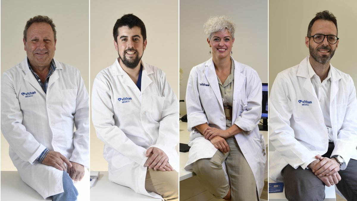 Neurocirujanos del Hospital Vithas Almería.