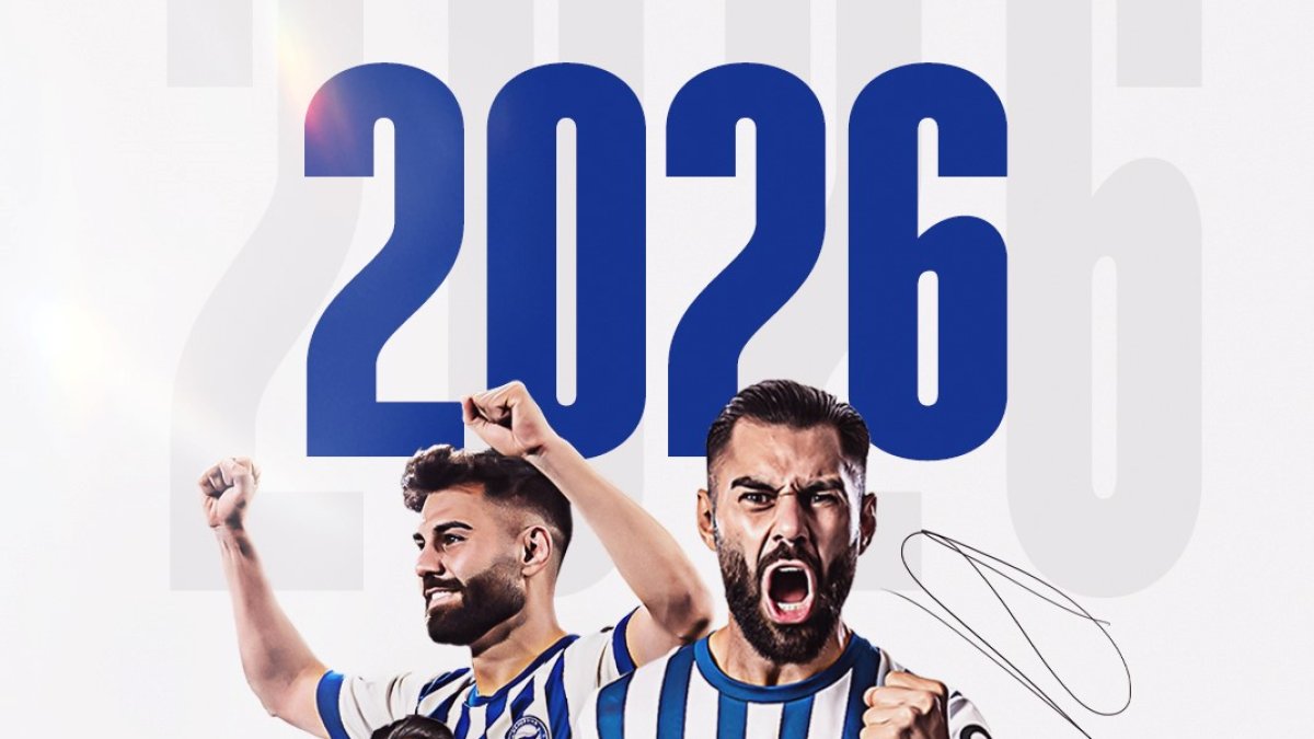 La pastilla con el anuncio de la renovación de Rubén Duarte.