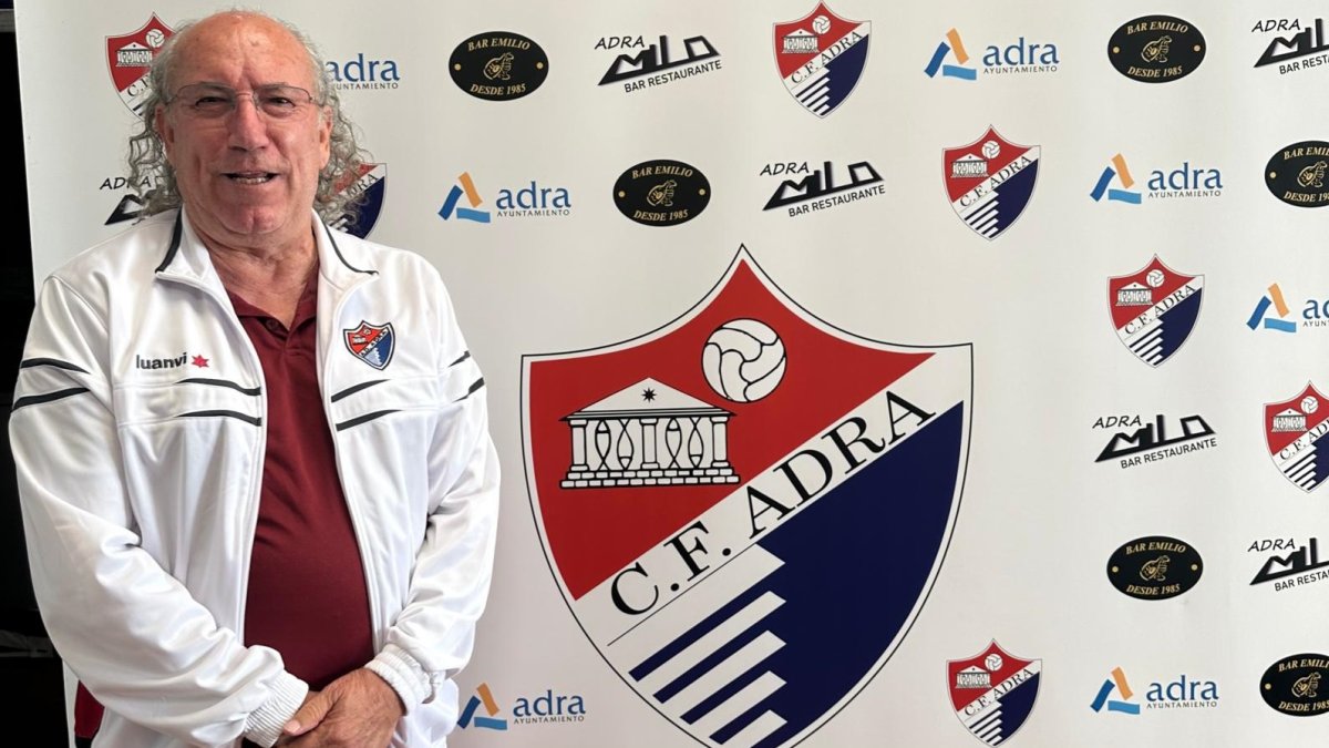 Francisco Montes, presidente del CF Adra.