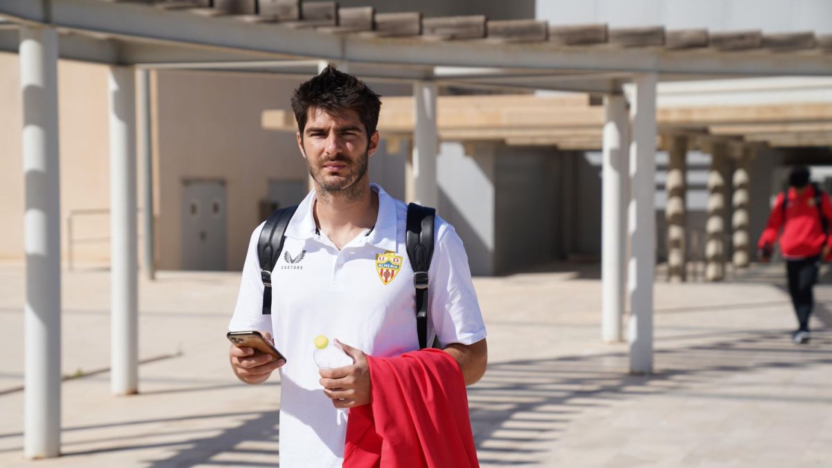 Melero llegó al Almería para ser protagonista.