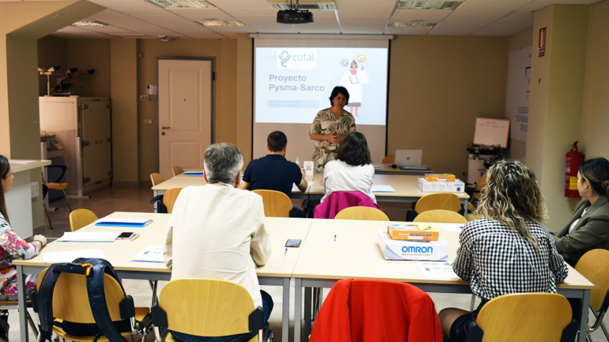 Colegio Farmacéuticos. Proyecto Pysmasarco para mayores de 60 años