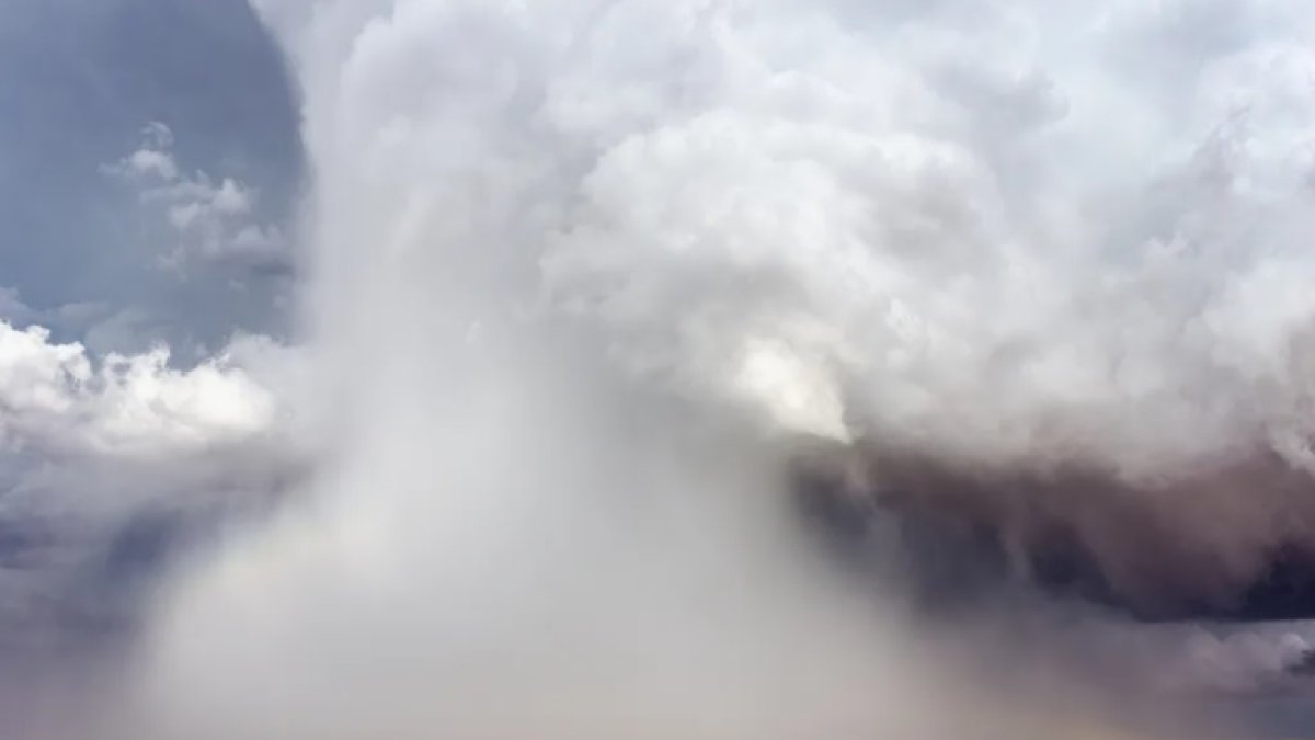 Las altas temperaturas han dado lugar a la aparición de tormentas, pero con poca lluvia