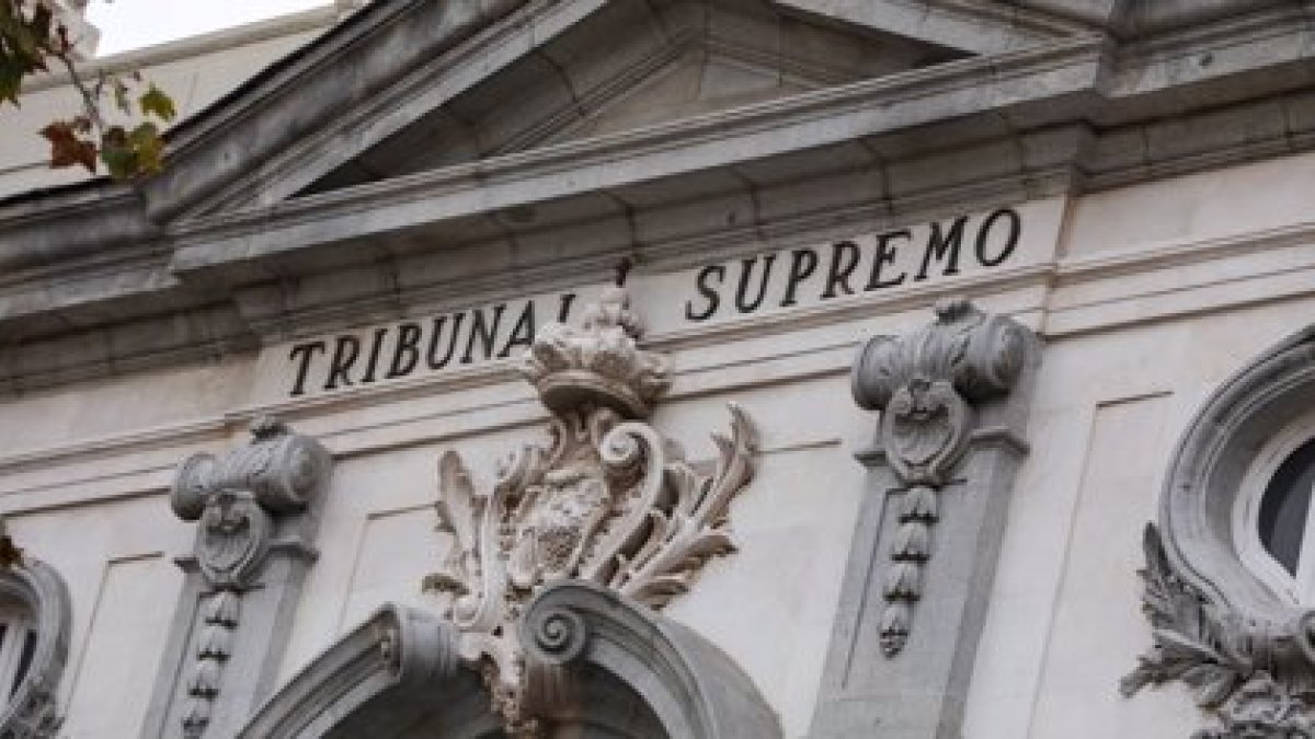 Imagen de archivo del Tribunal Supremo.