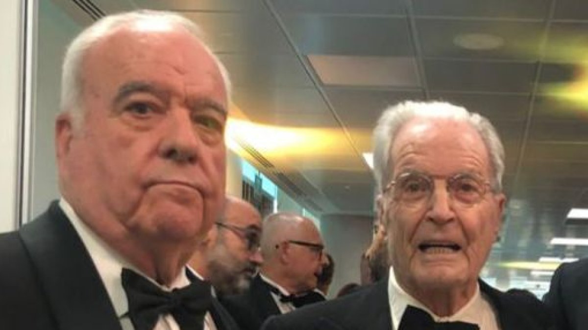 Francisco Giménez Alemán y Antonio Garrigues Walter, en Madrid esta semana.