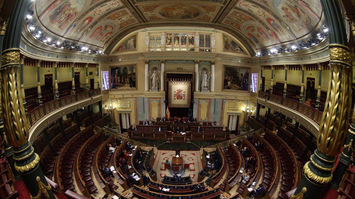 Hemiciclo del Congreso.