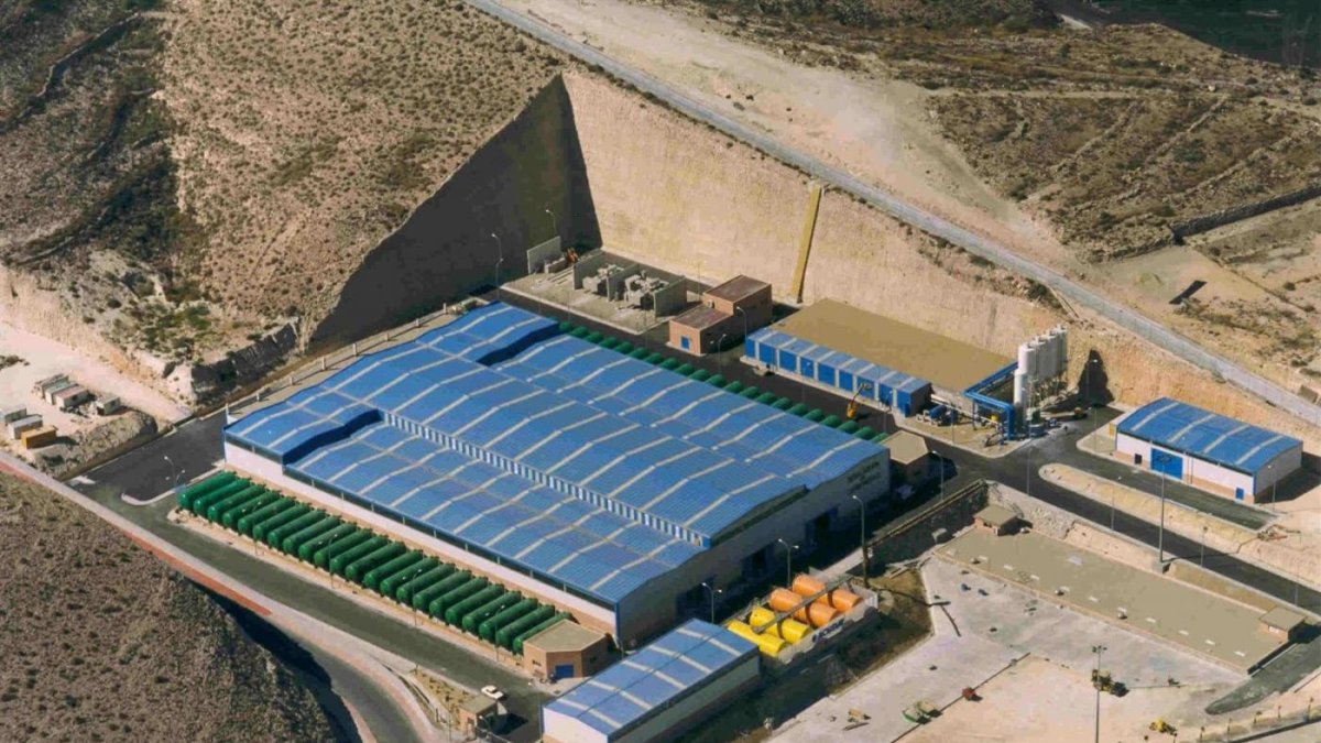 Planta de biodiésel de FJ Sánchez Sucesores en Carboneras.