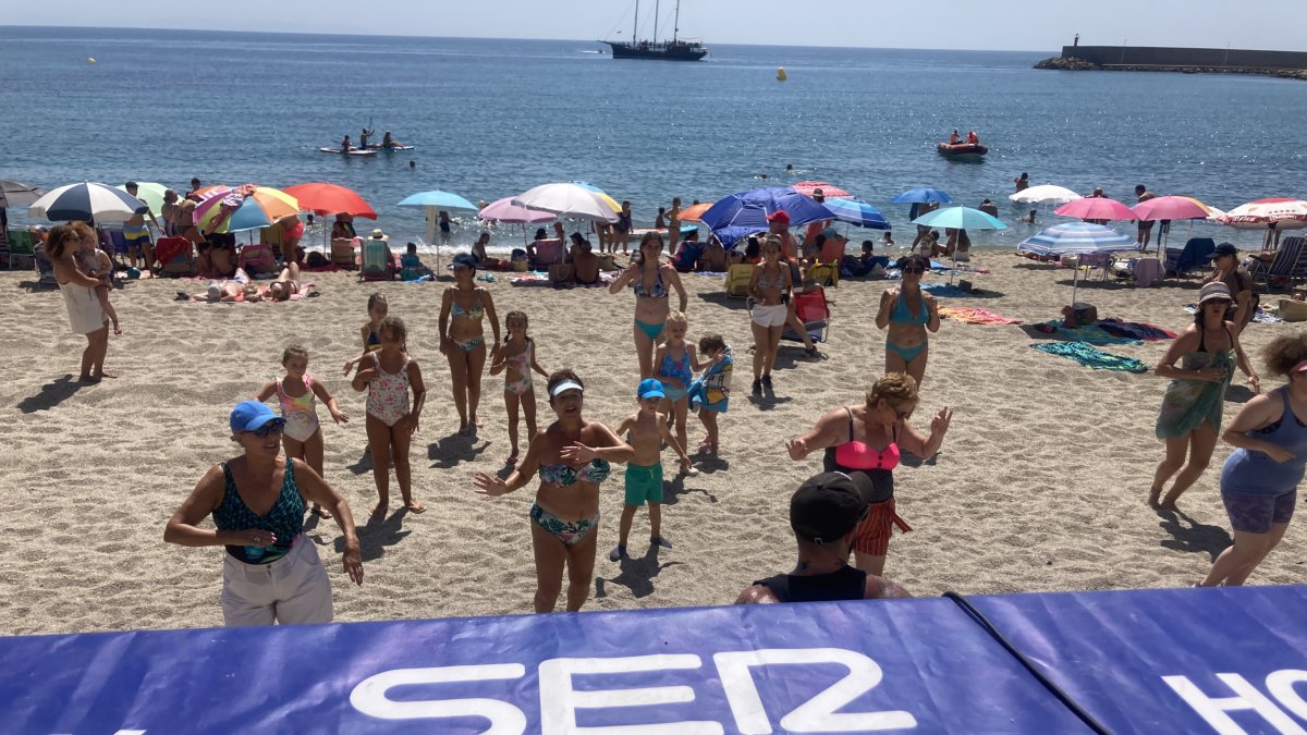 Un día más bailando zumba con Antonio Ariza