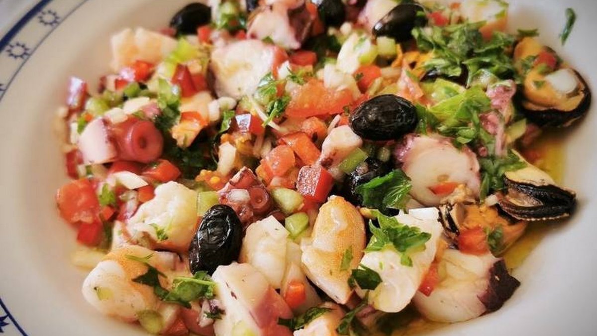 Vinagreta con pulpo para este viernes.