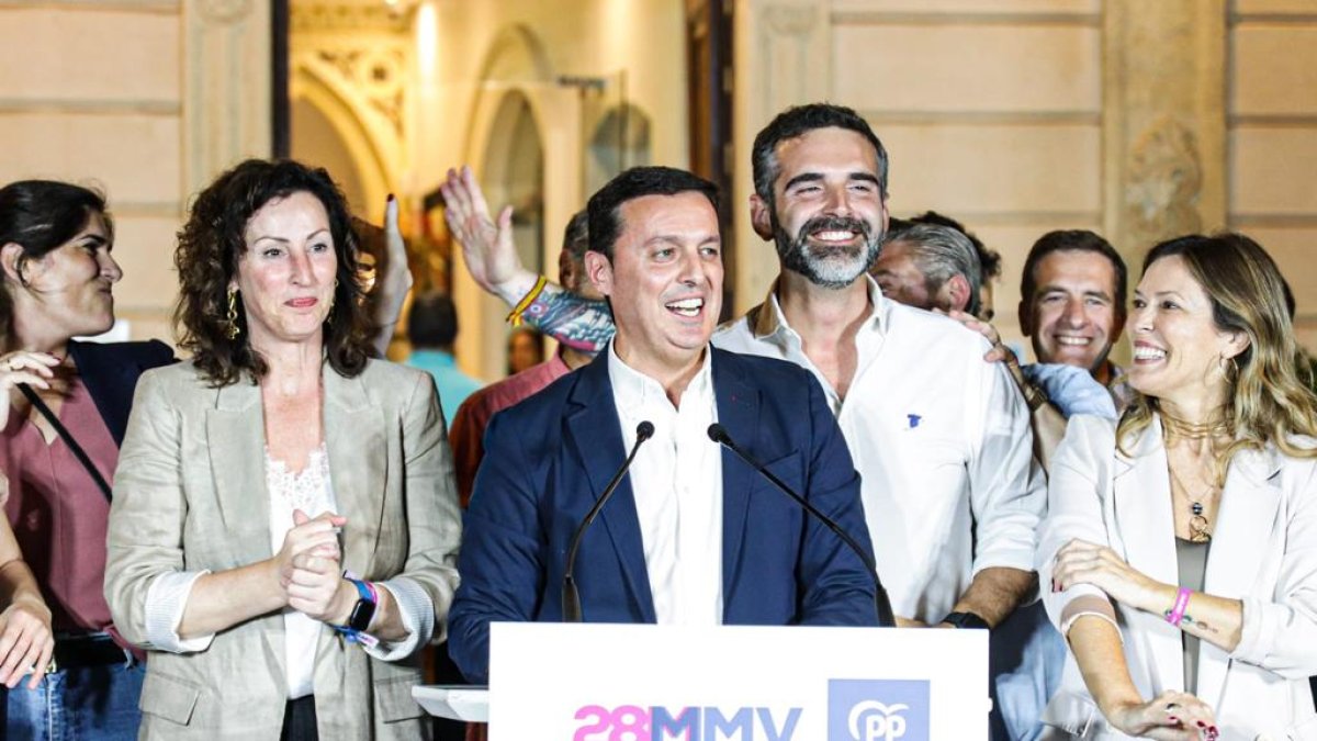 El PP ganador indiscutible en el 28-M.