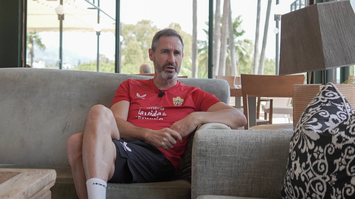 Vicente Moreno ha analizado la situación del equipo rojiblanco desde el stage en Marbella.