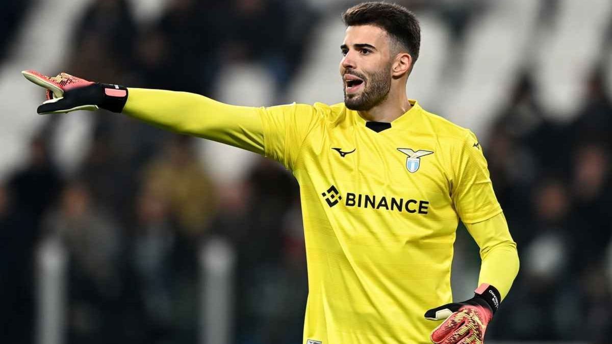 Maximiano, portero de la Lazio.