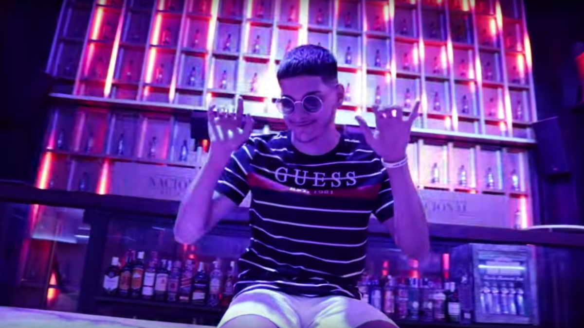 El cantante almeriense RVFV