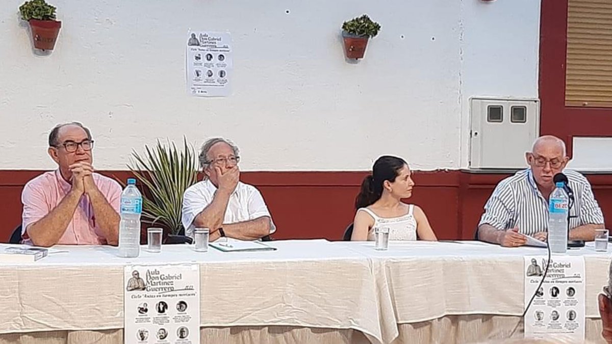 Juan Grima, Bernard Vincent, María Jesús Aznar y Luis Artero.