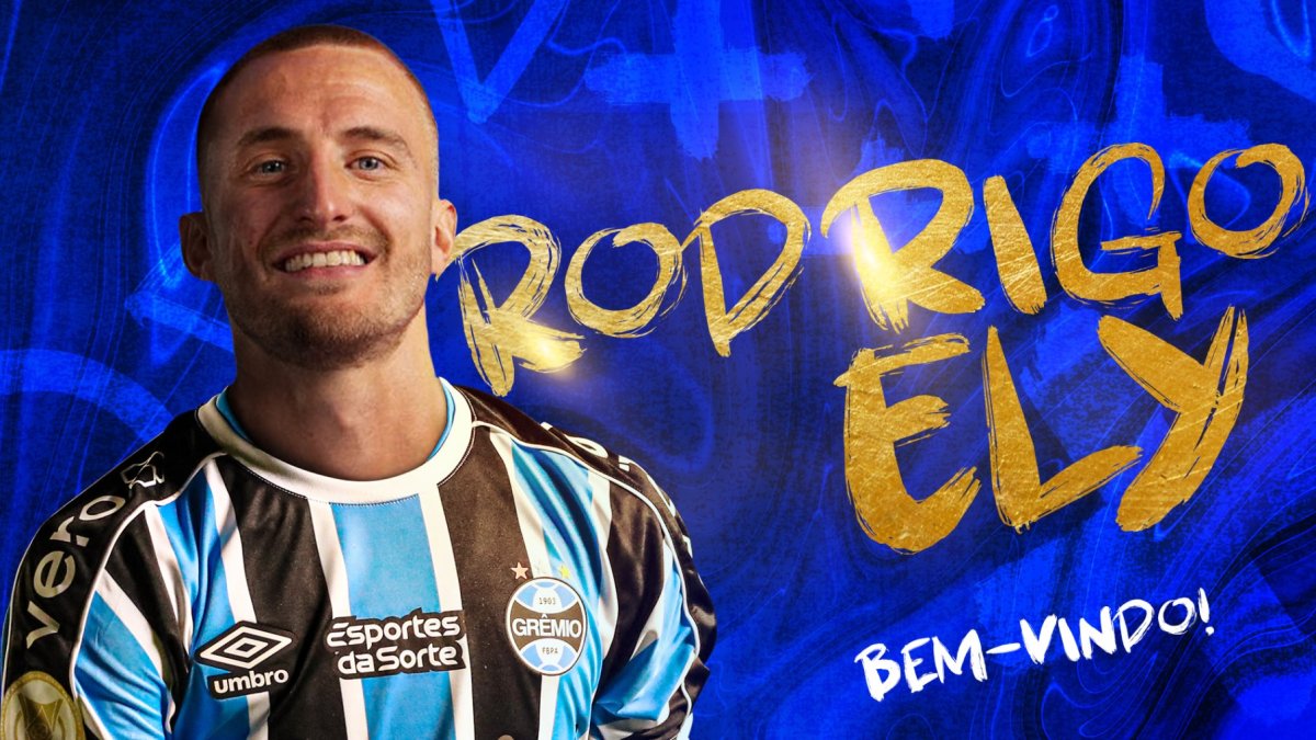 Ely será presentado este viernes como nuevo jugador del conjunto brasileño.