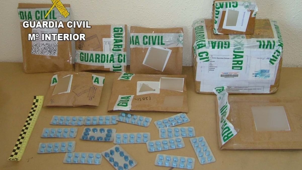 Pastillas intervenidas.